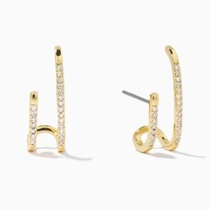 Double Vision Ear Climber Earrings